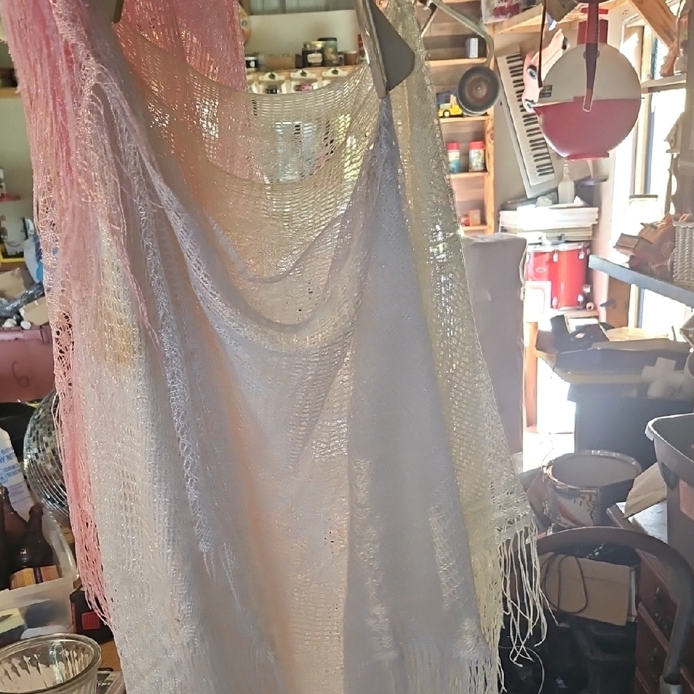 Chic White Sheer Swim Coverup